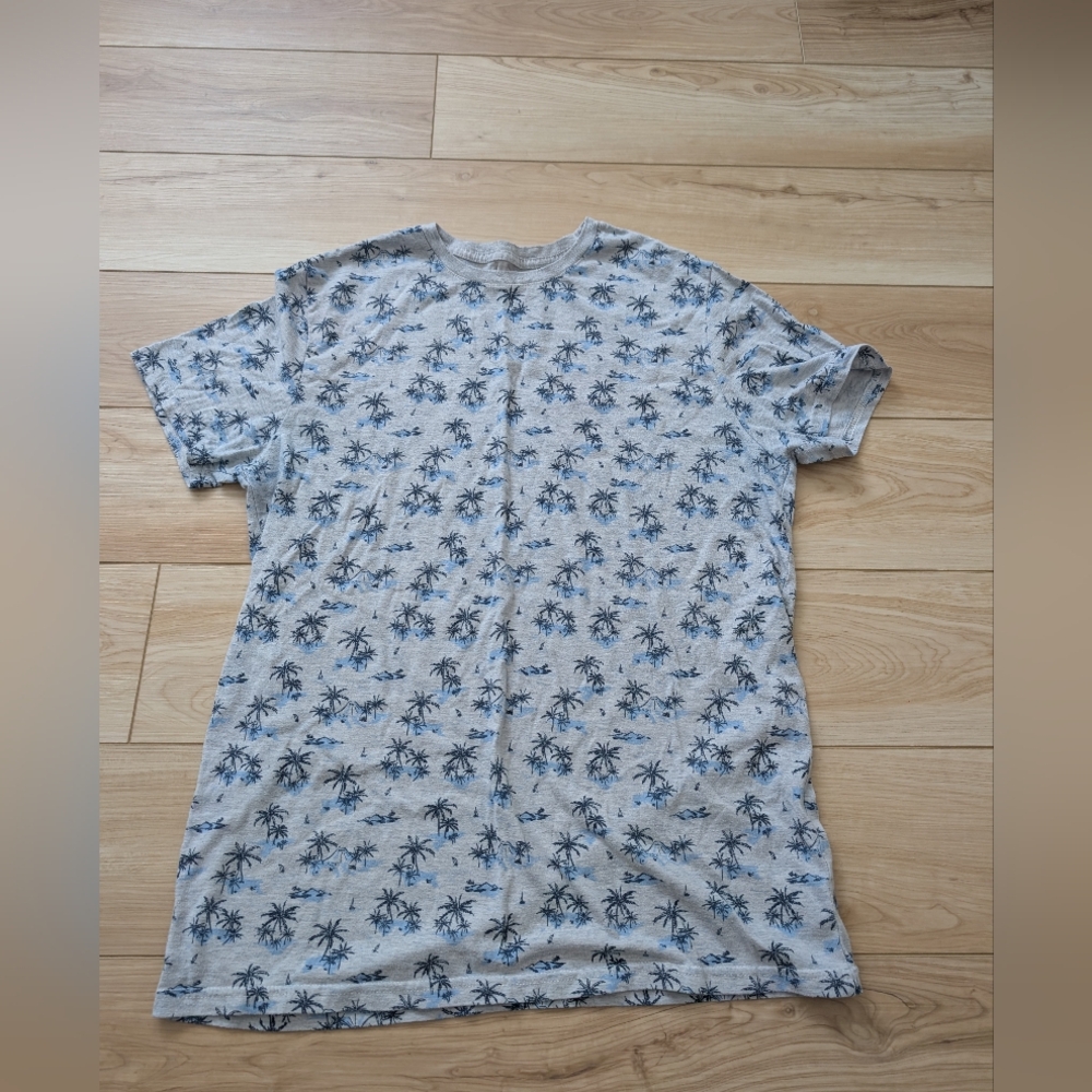 Palm Tree Print Men's Shirt By Goodfellow